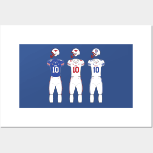 SMU Football Uniforms Posters and Art